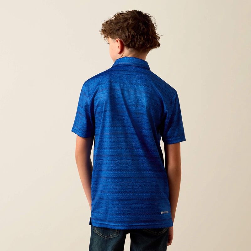 Boys All Over Print Polo