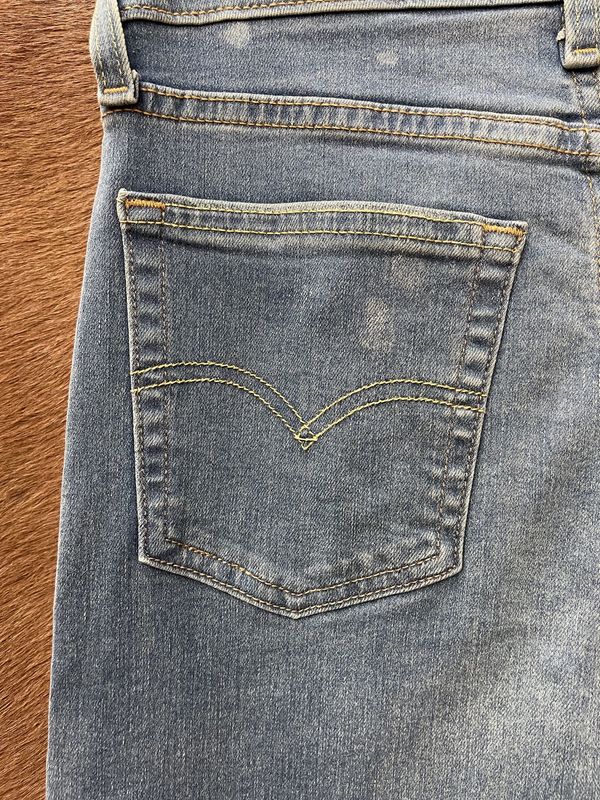 Levi 726 High Rise Flare in Believe in Me