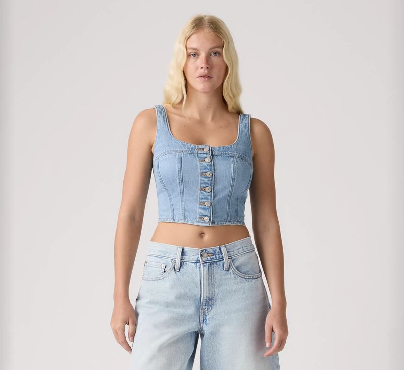 Audra Seamed Top