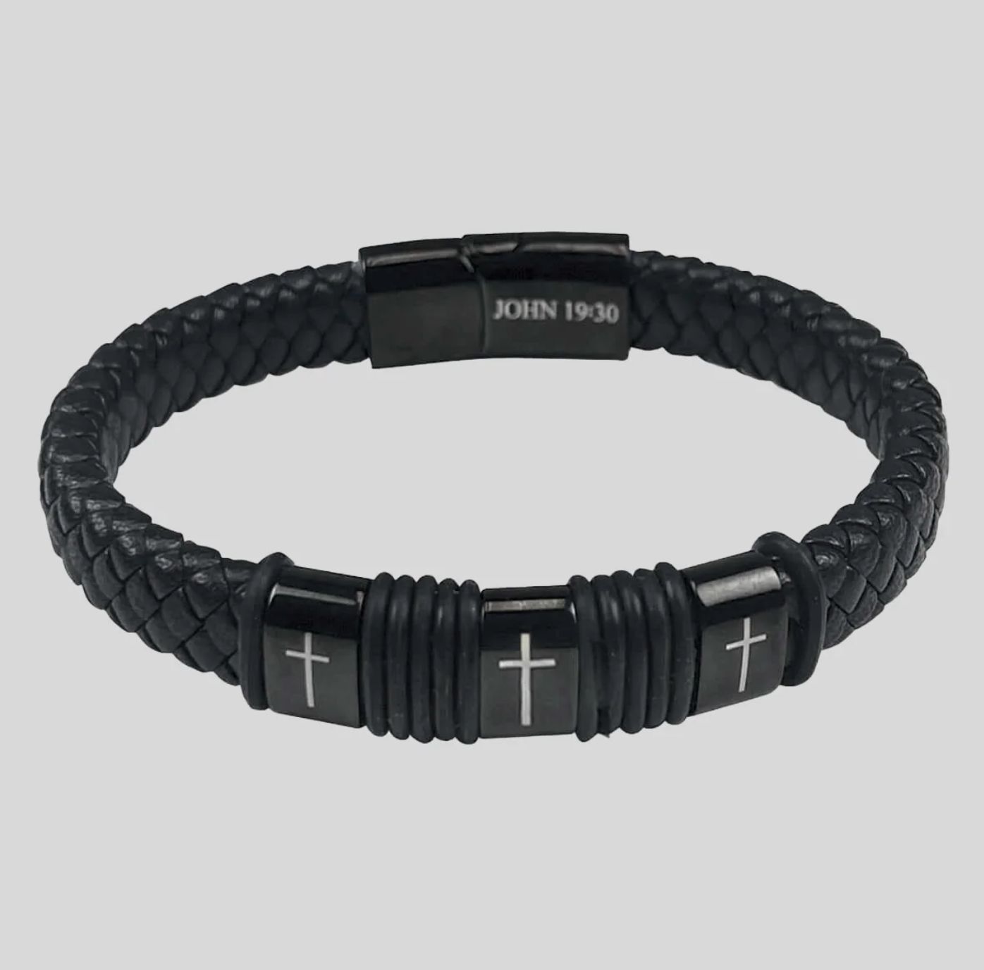 It Is Finished Braided Bracelet
