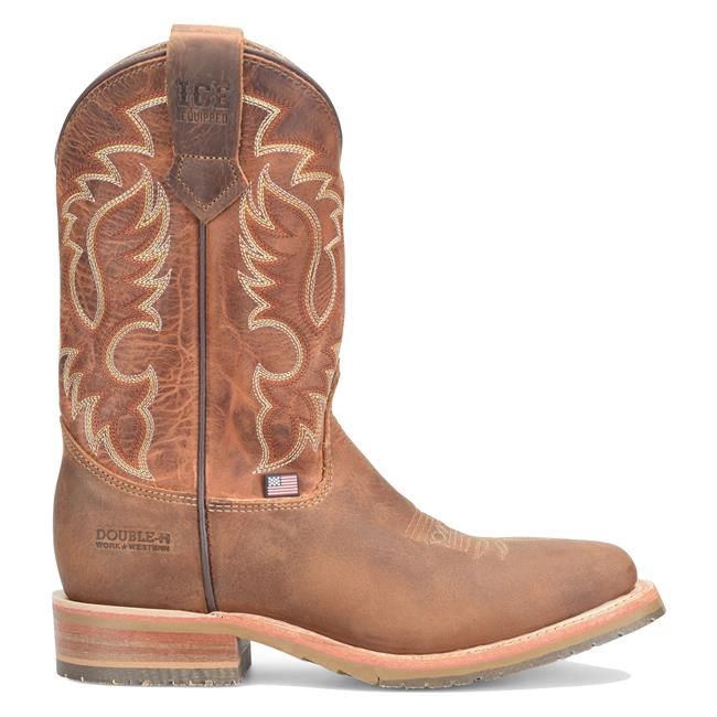 Men's Double H 11" Hickock Union Built Roper Boots