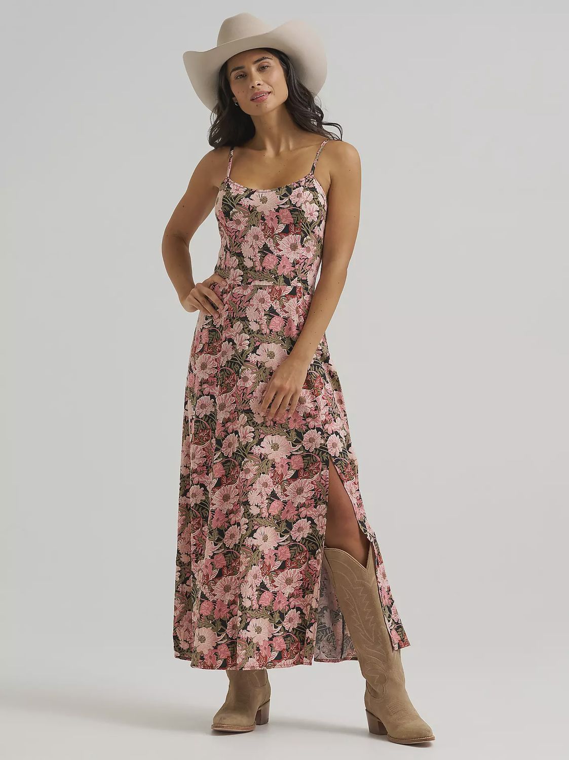 Women's Western Tank Maxi Dress