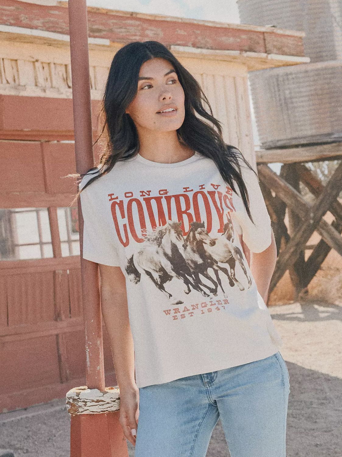 Stampeding Stallions Girlfriend Graphic Tee