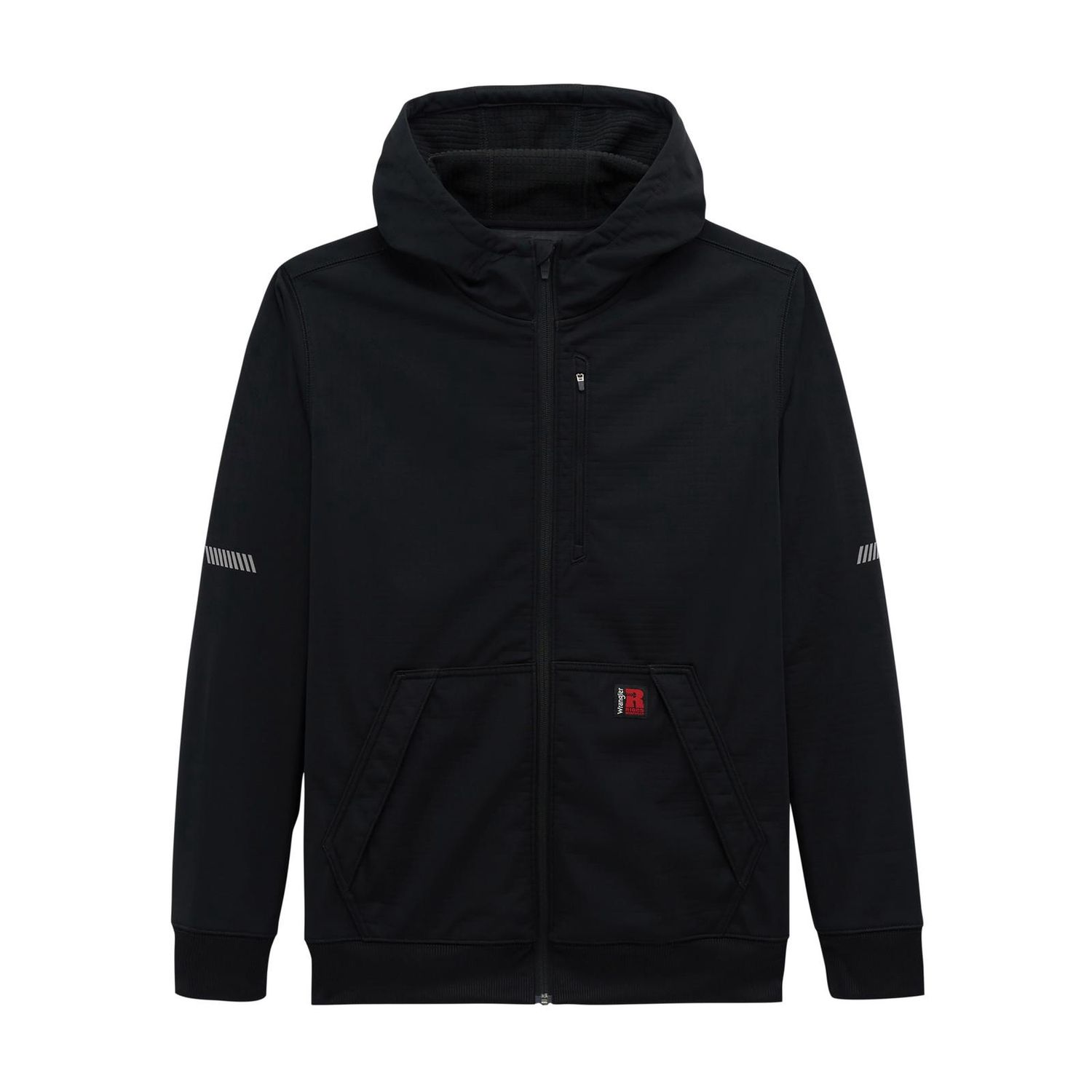 Technical Hooded Full Zip Sweatshirt