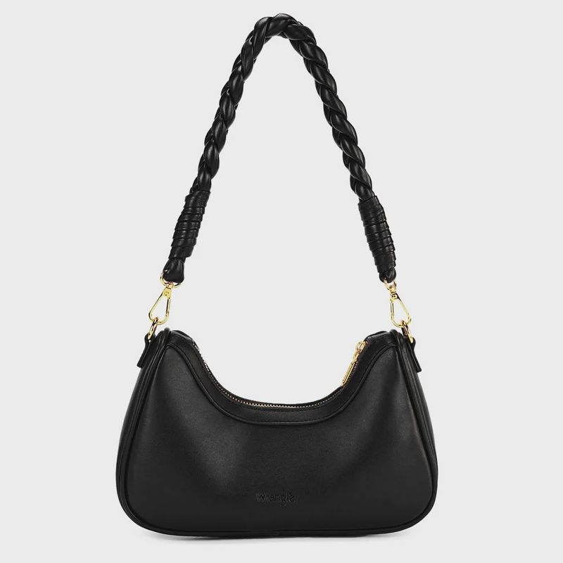 Wrangler Floral Print Braided Hobo Bag