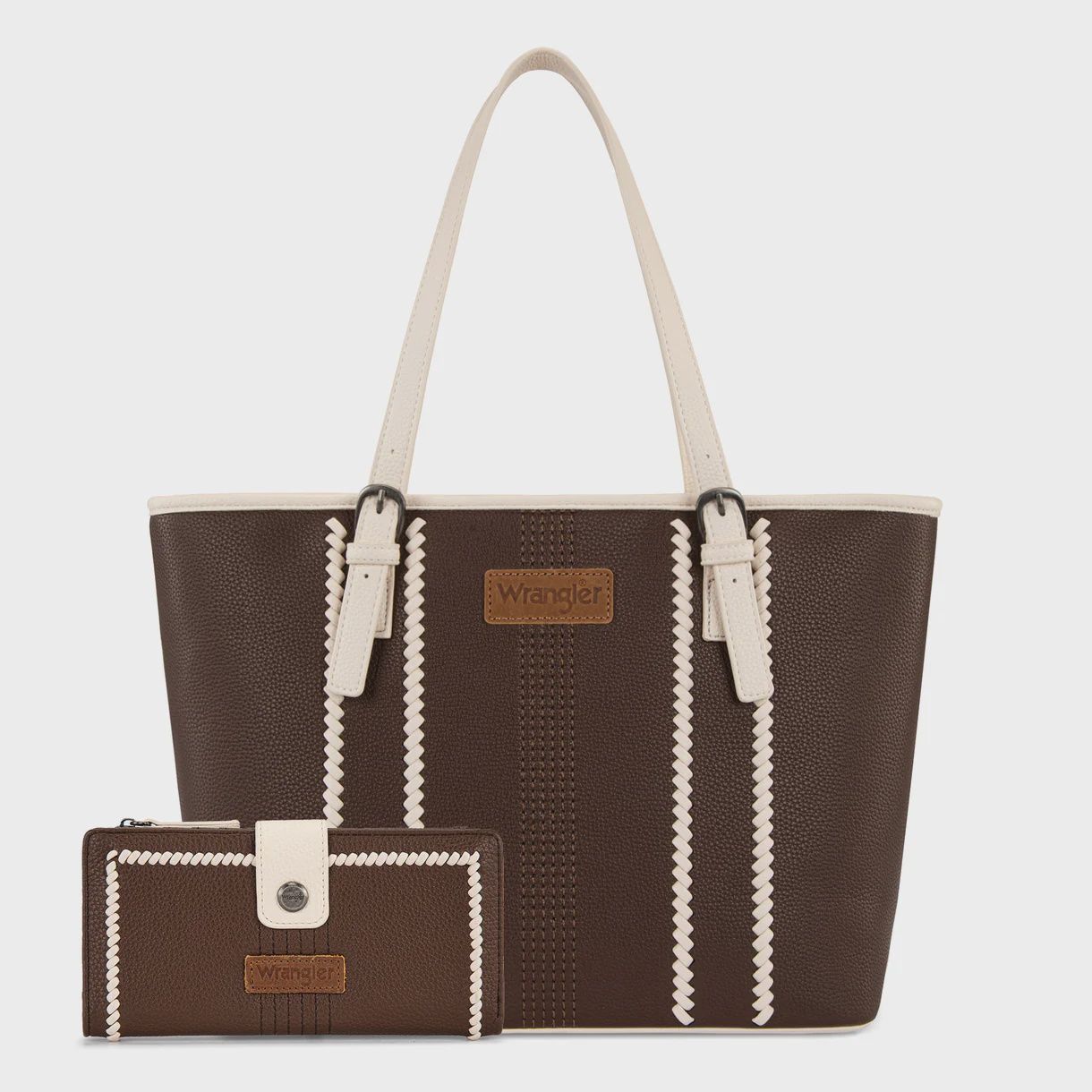 2Pcs Set Wrangler Braided Tote Bag