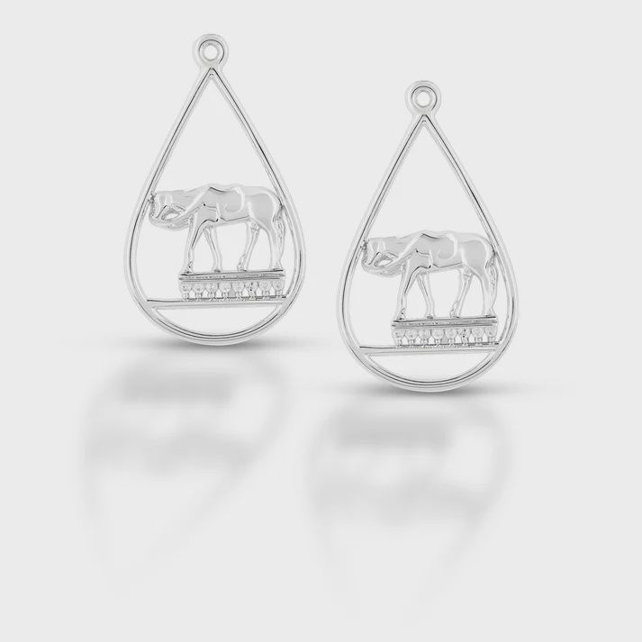 Kelly Herd Horse Drop Earrings