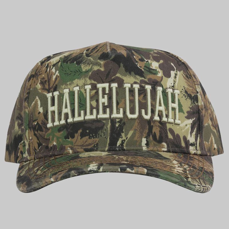 Hallelujah Camo Cap