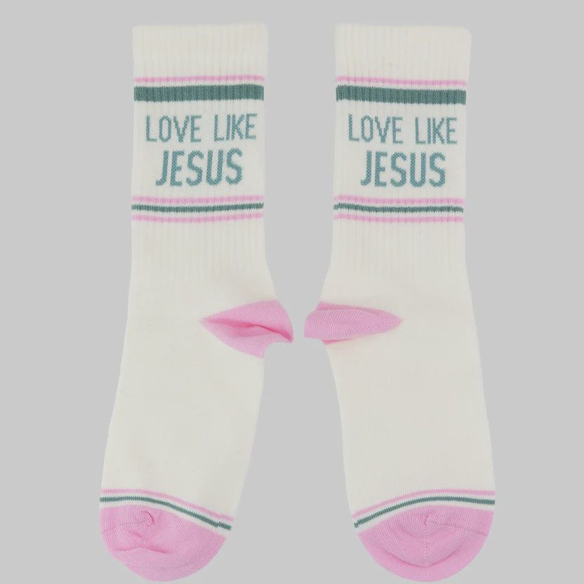 Athletic Socks Love Like Jesus