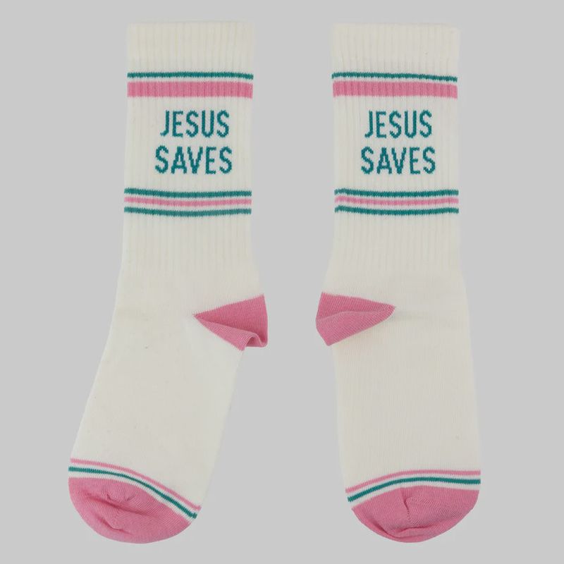 Athletic Socks Jesus Saves