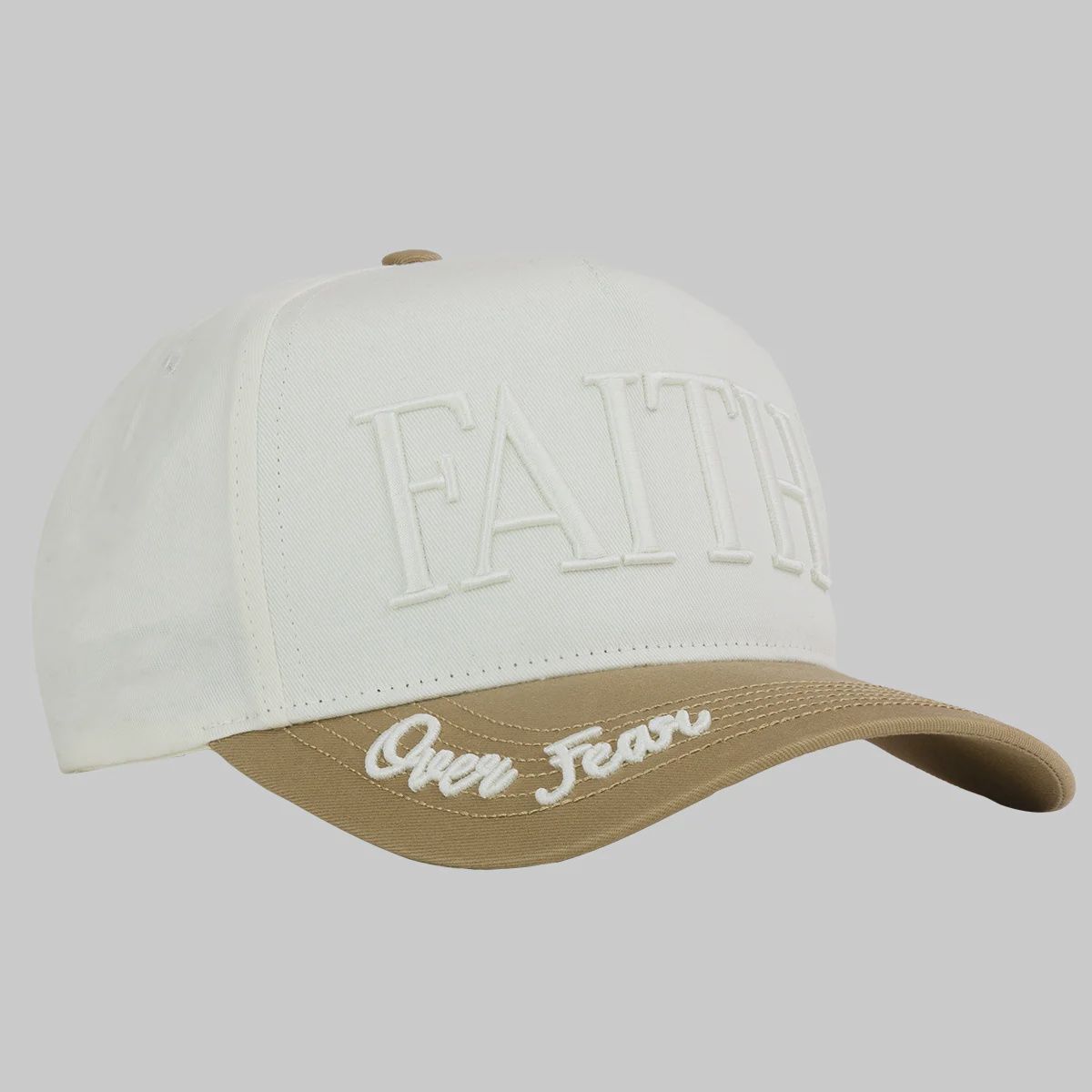 Faith Over Fear Two Tone Cap