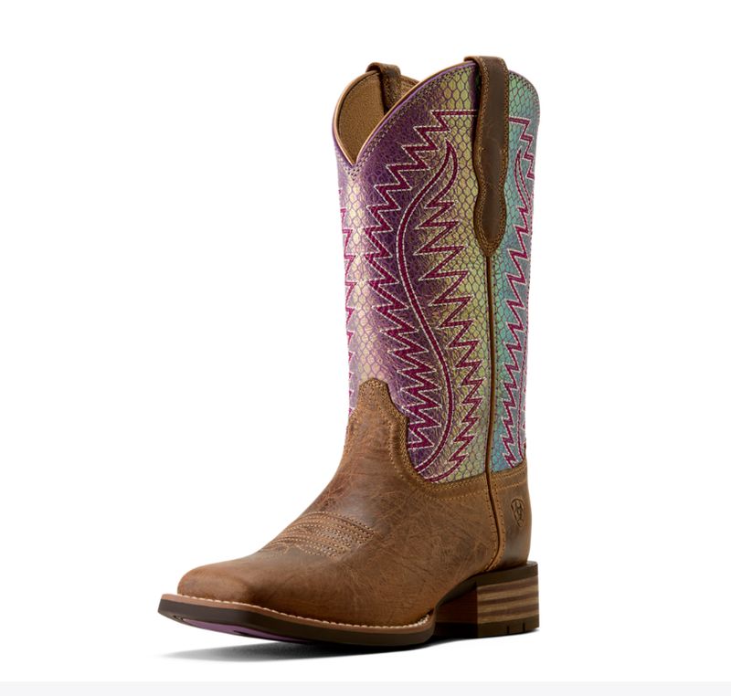 Monte Vista Wide Square Toe Western Boot