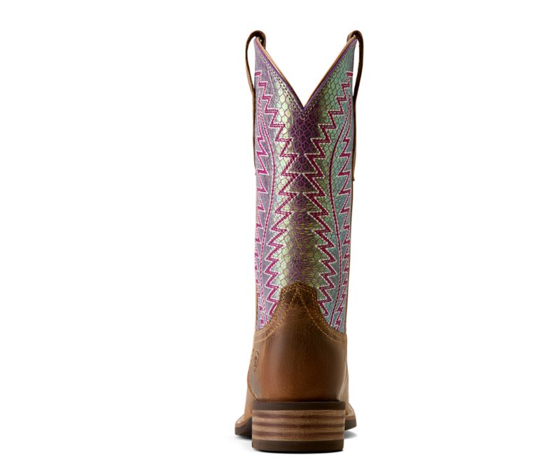 Monte Vista Wide Square Toe Western Boot