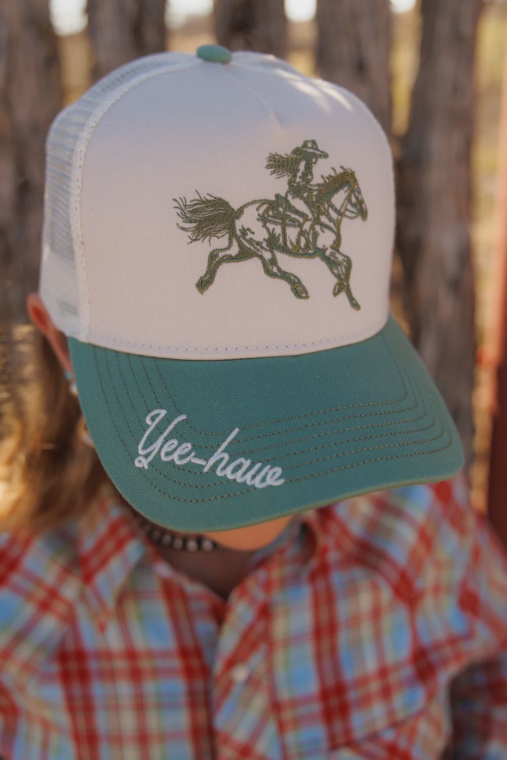 Olive Yeehaw Cap-