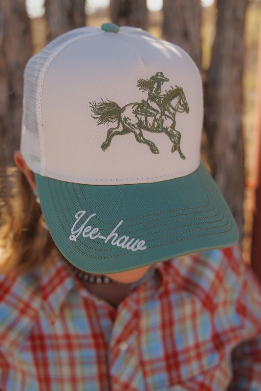 Olive Yeehaw Cap-