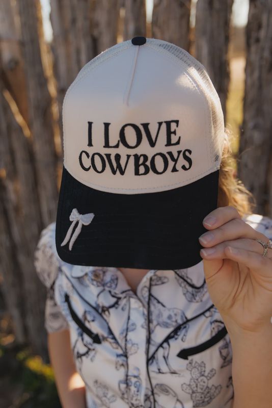I love Cowboys Trucker Cap