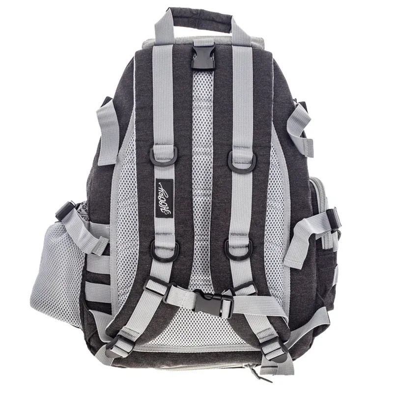 "Mule" Backpack Black &amp; Grey