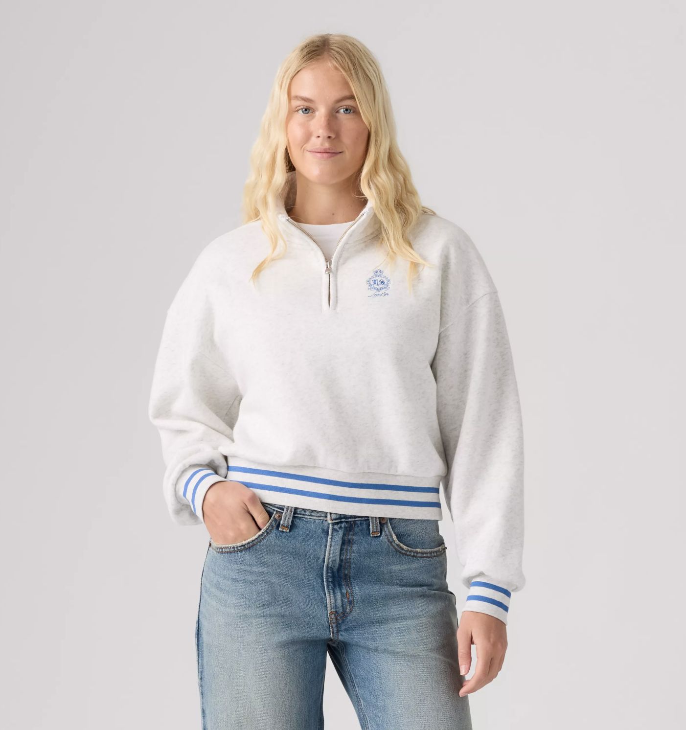 Levi Everyday 1/4 Zip Sweatshirt