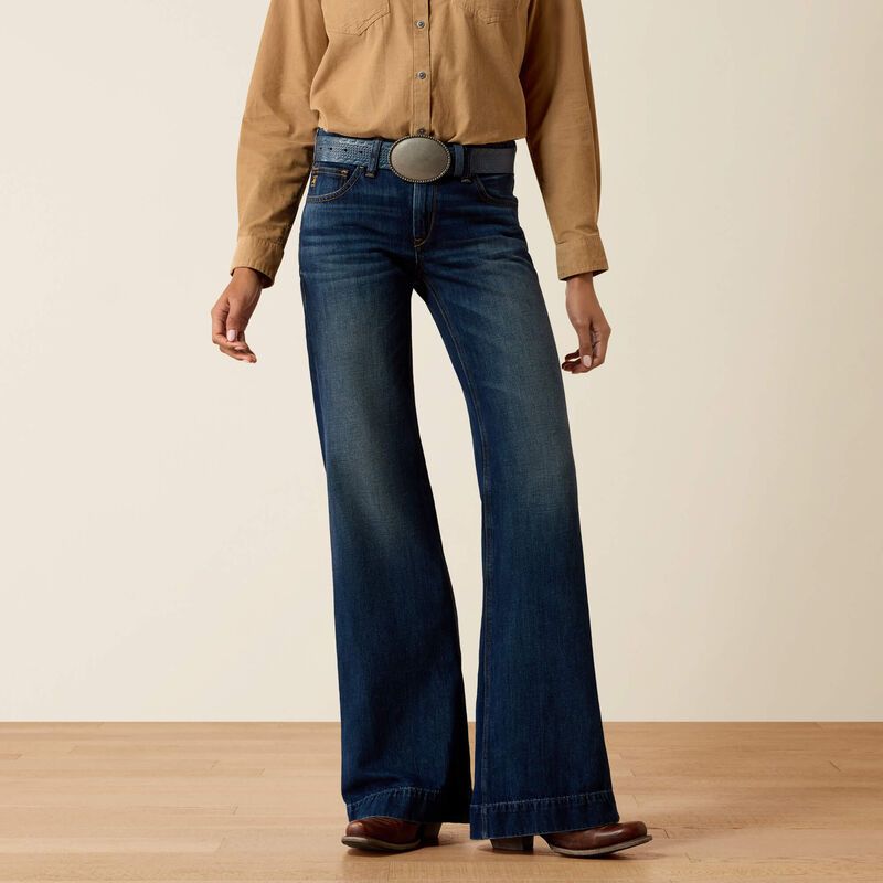 Ariat Perfect Rise Petra Flipside Wide Leg Jeans