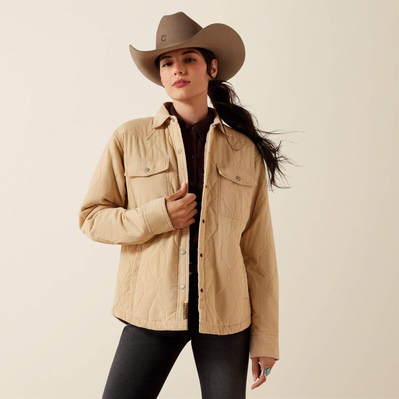 Ariat Obispo Lightweight Insulated Jacket, Color: Irish Cream, Size: X-Small