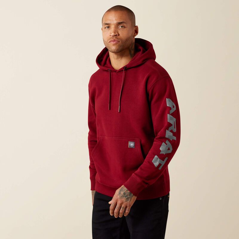 Ariat Rebar Lightweight Logo Hoodie