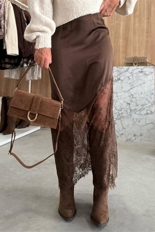 Asymmetrical Layered Skirt