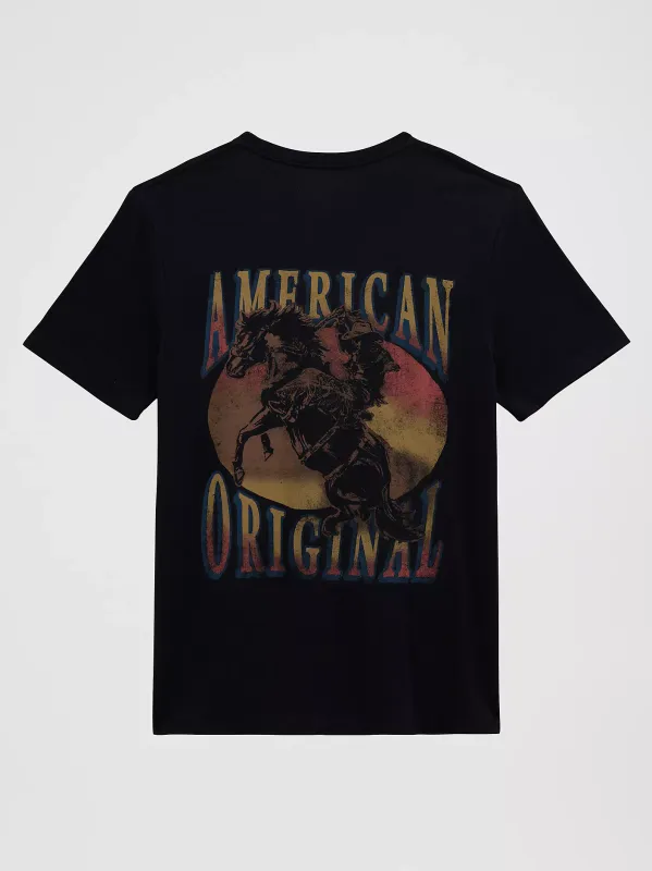 Wrangler Sunset Bronco Graphic T-Shirt