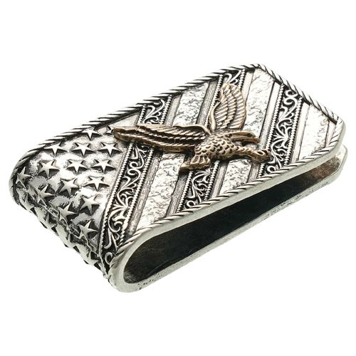 Money Clip with Flag &amp; Eagle