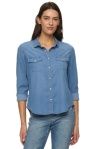 Magnolia Western Stretch Chambray Shirt