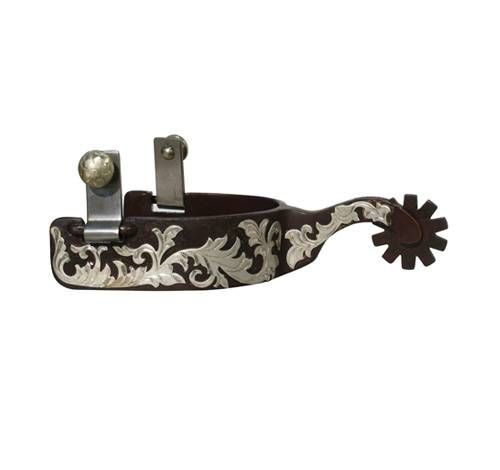 Professional's Choice Bob Avila Medium Shank Floral Spurs