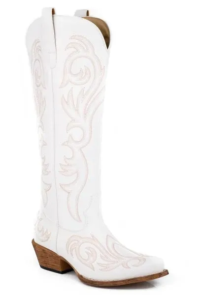 Wedding White Western Boot