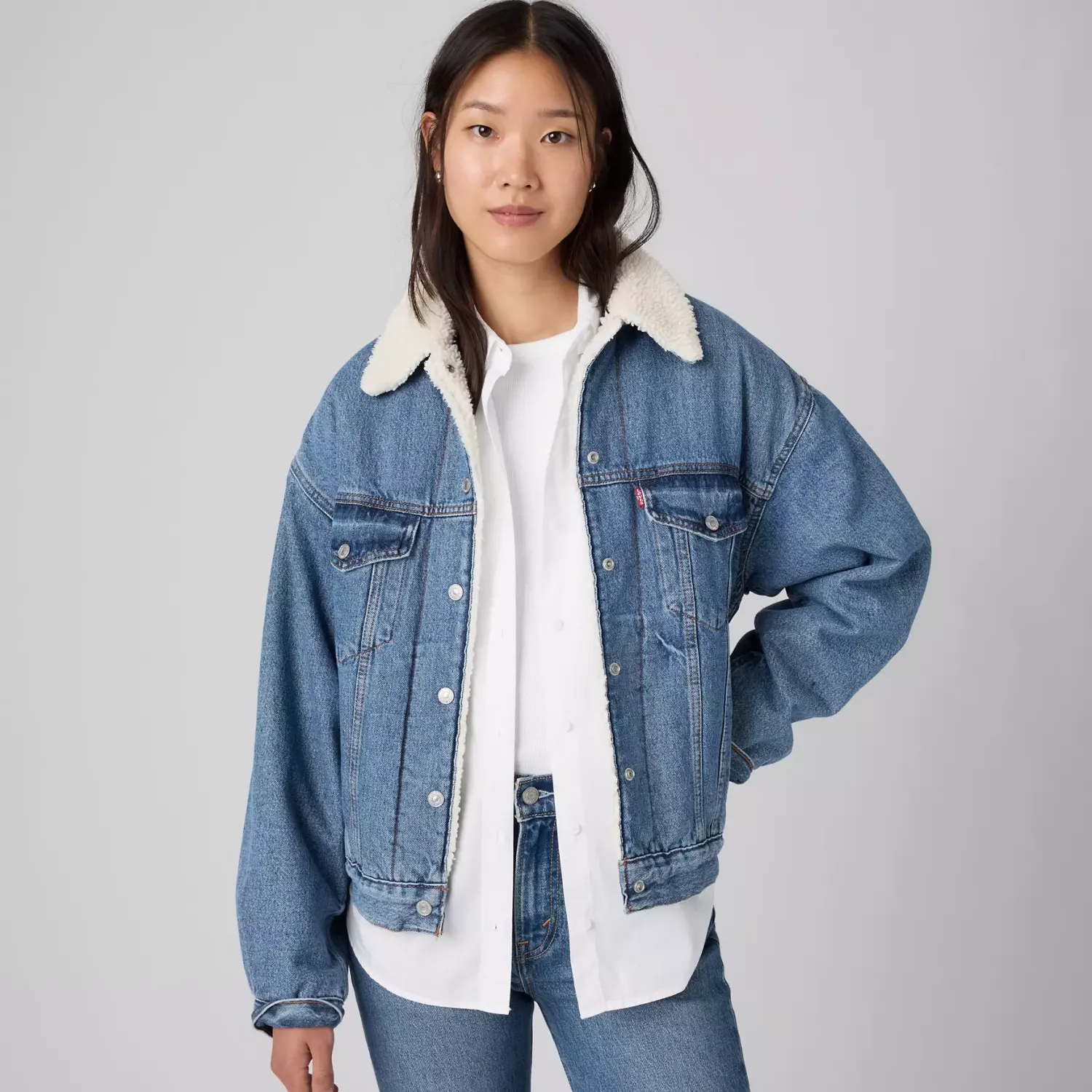 Levi 90s Sherpa Trucker Jacket