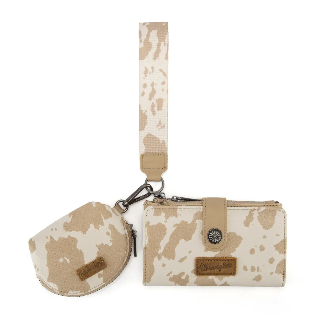Wrangler Wallet &amp; Coin Pouch Wristlet Set