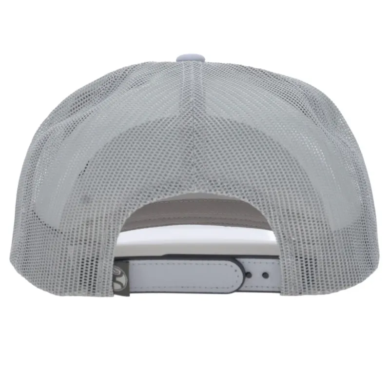 OG 5-Panel Trucker Snapback Hat Grey/Charcoal