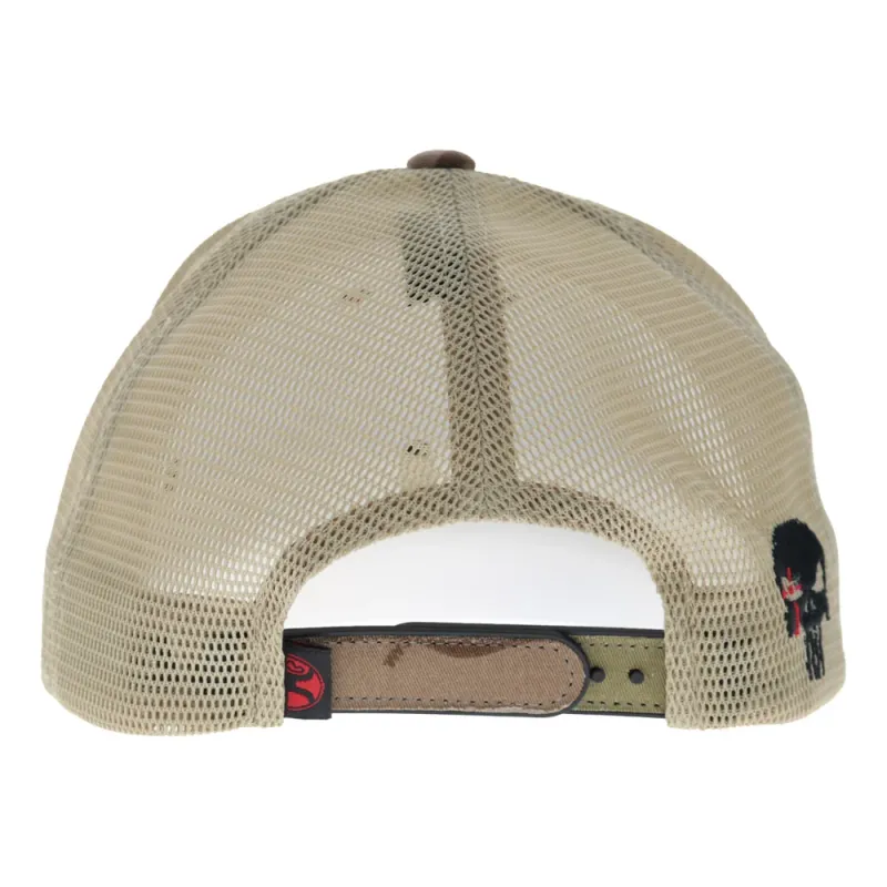 Chris Kyle 6-Panel Trucker Snapback Hat Brown/Camo