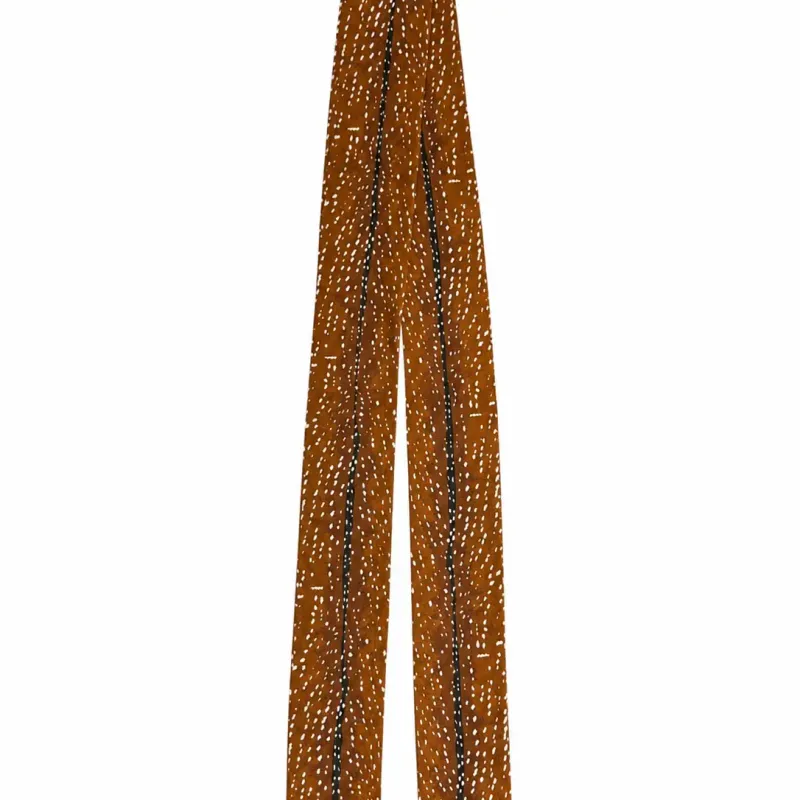 Axis Deer Silk Twilly Scarf