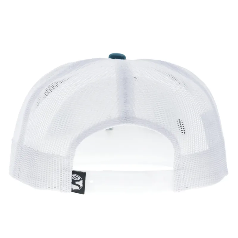 Trip 5-Panel Trucker Snapback Hat Blue/White