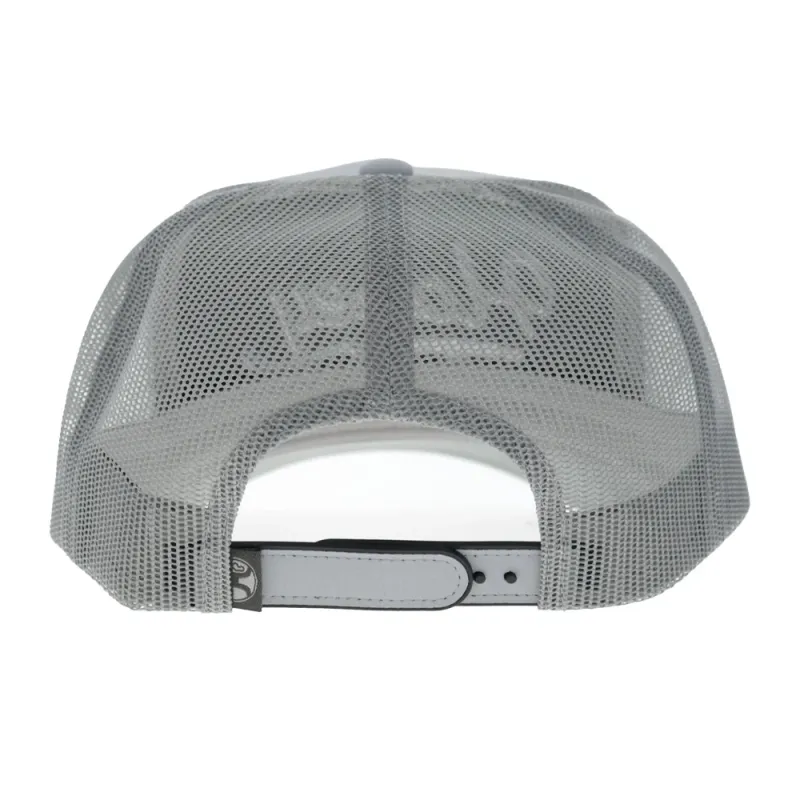 YOUTH OG 5-Panel Trucker Snapback Hat Grey/Charcoal
