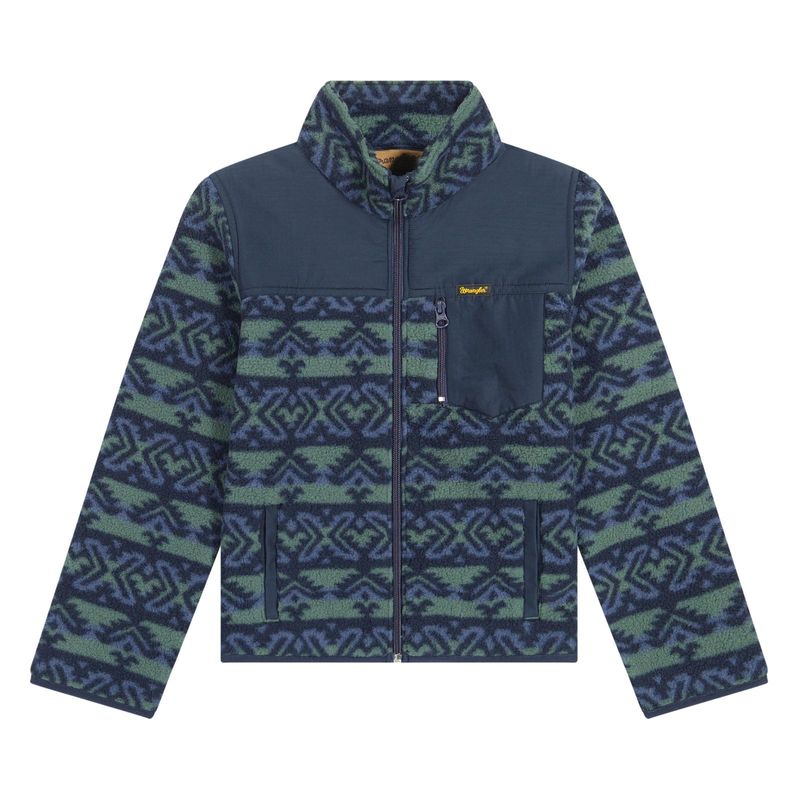Boy's Hay Away Full Zip Sherpa Jacket