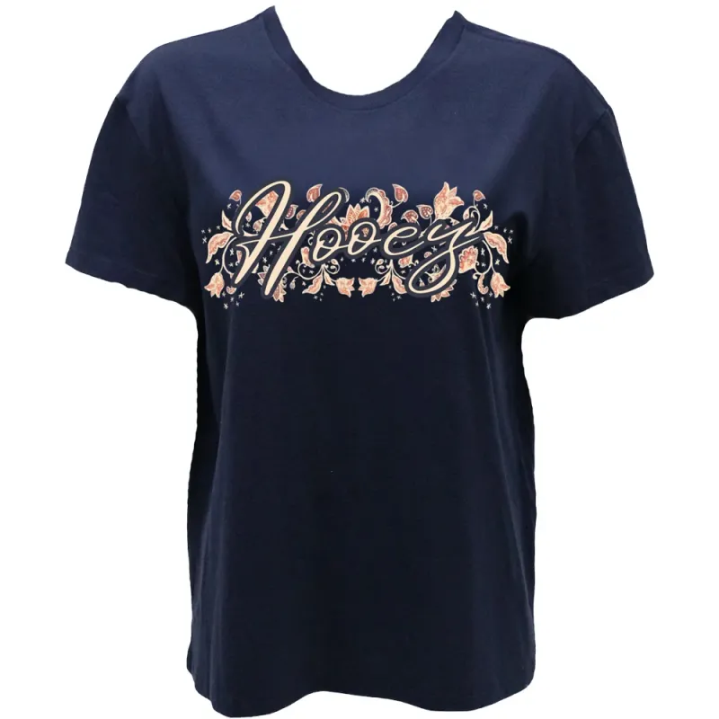 Boot Springs Hooey T-shirt Navy / Pink Floral