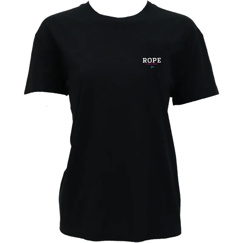 Roped T-shirt Black/Pink