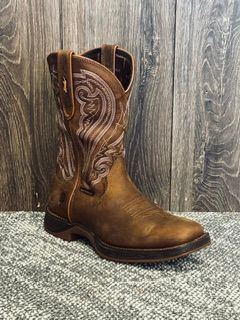 Womens Brown 10" Western Filly Boot