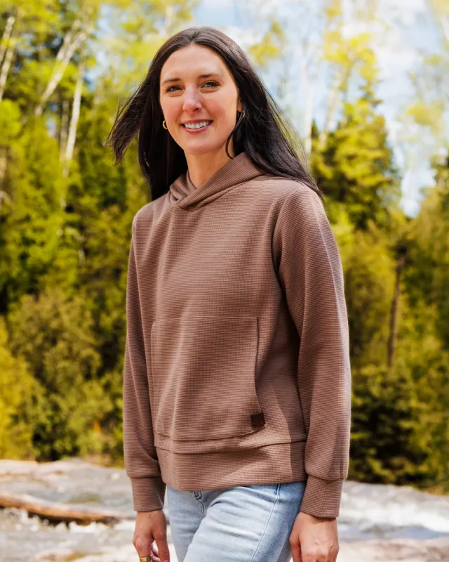 Lakeside Women's Waffle Knit Hoodie