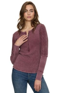 Hattiville Mixed Media Henley