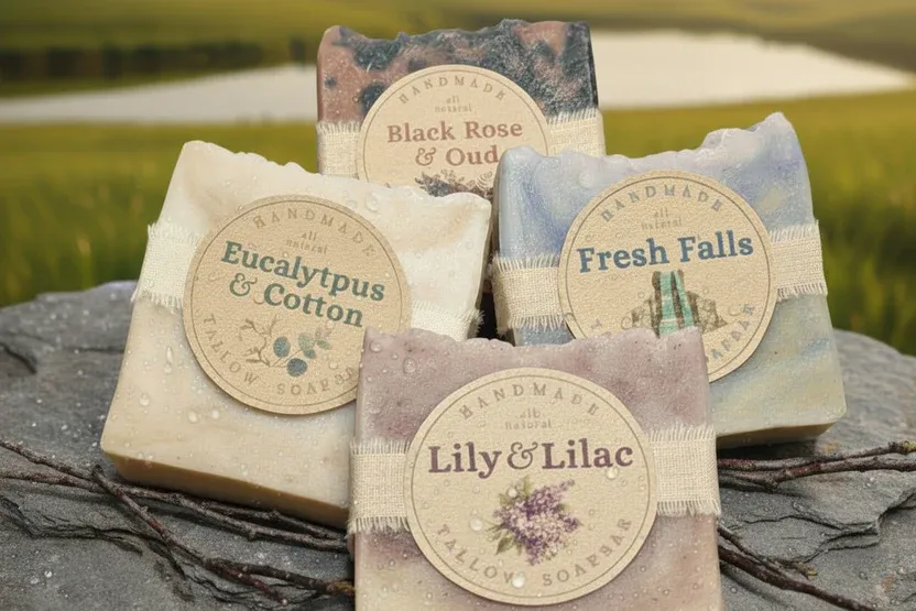 Nature Inspired Aromatic Tallow Soapbars