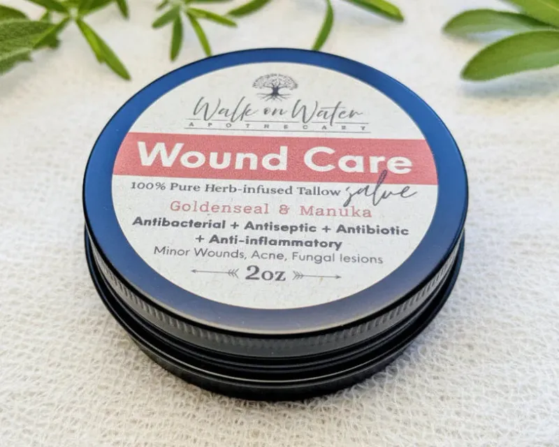 Herb-Infused Tallow Salves