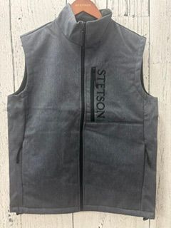 Men's Stetson Logo Softshell Vest