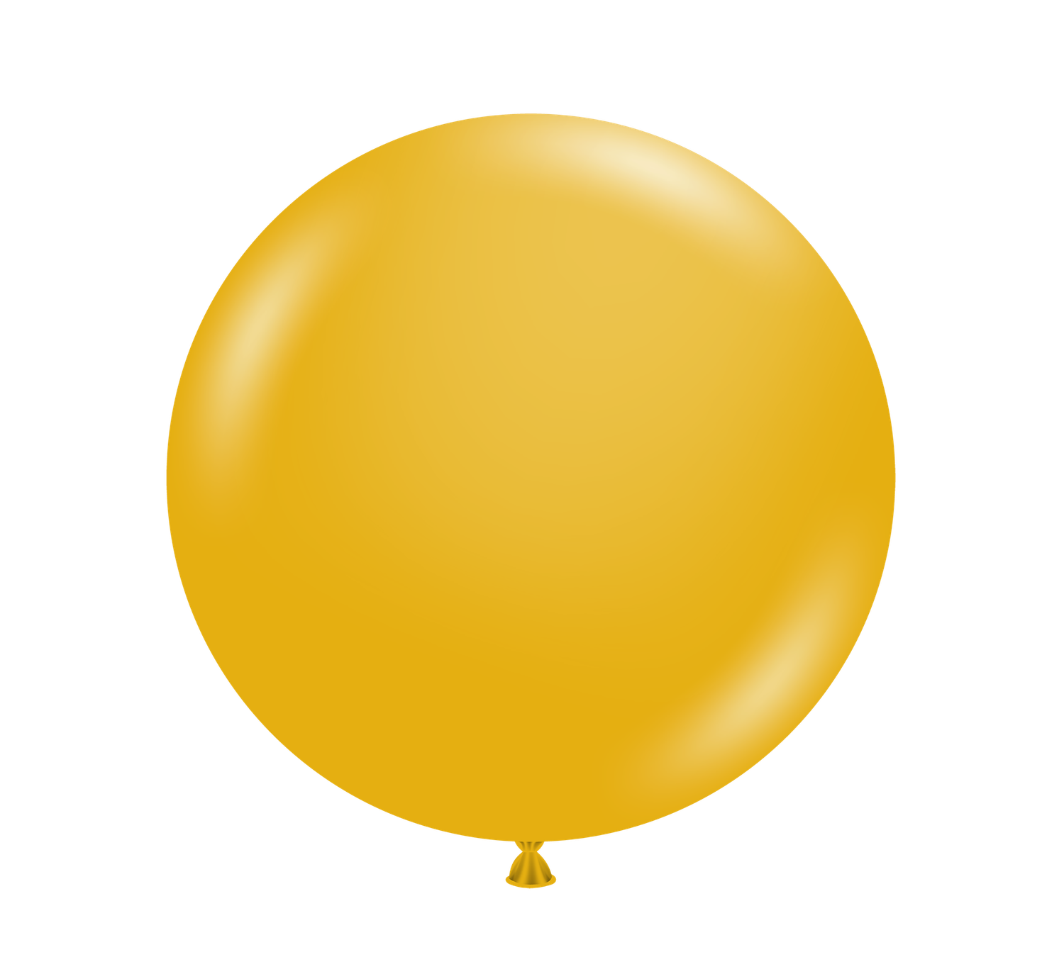 36-inch Tuftex MUSTARD Latex Balloon