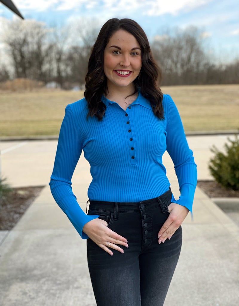 Aruba Blue Elisa Sweater