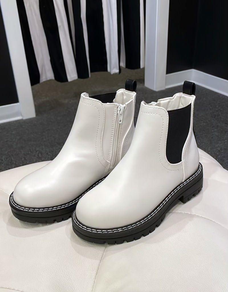 White Little Cayson Boot